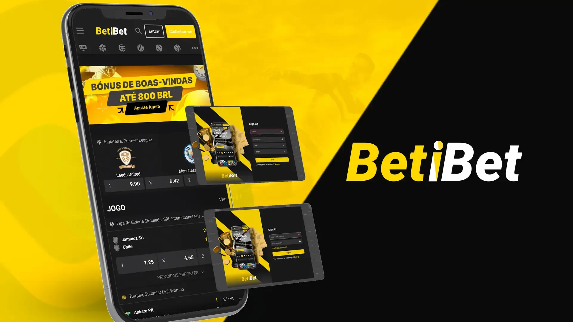 BetiBet Casino App-Screenshot
